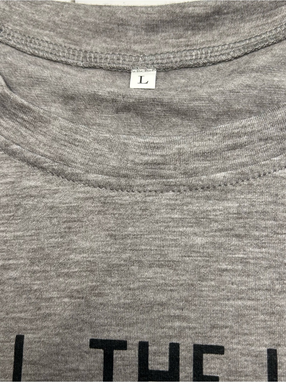 ‘To All The Ladies In the Place’ Biggie Notorious B.I.G. Gray Women’s Tee Shirt - Picture 12 of 14